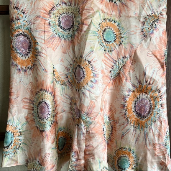 Harve Benard Silk Floral Maxi Skirt (4) - Picture 3 of 4